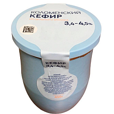Кефир Коломенский 3,4-4,5%ж 450г/4 Крынка