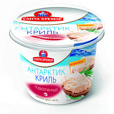 Паста из морепродуктов "Антарктик-Криль подкопченный" Санта Бремор 150г