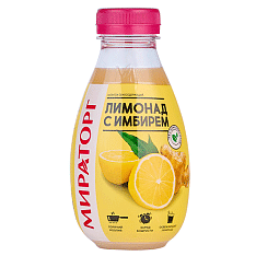 Лимонад с имбирем, охл, 370мл/390г/12шт/МИРАТОРГ