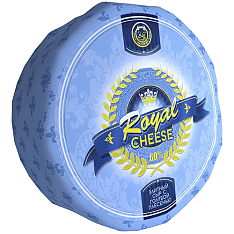 Сыр с голубой плесенью "Royal cheese" в головах ~ 2кг Калория