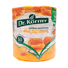 Хлебцы "Злаковый коктейль"медовый 0,1кг Dr. Korner