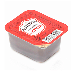 Кетчуп Томатный, дип-пот, 25г/125шт/ТМ Астория