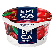 Йогурт EPICA с вишней и черешней 4,8% 130г
