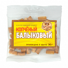 Белково-жировой продукт "Балыковый"копч.флоу-пак30г Сырзавод
