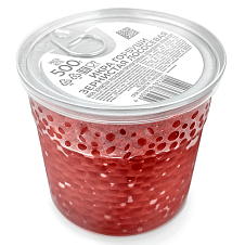 Икра зернистая лососевая горбуши сол. 500г/4шт/Путина