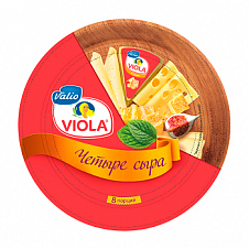 Сыр плавленый Виола  130 г мдж в с.в.45% треуг. "Четыре Сыра"