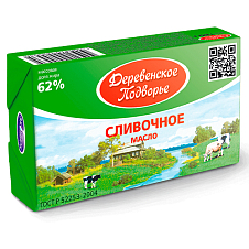 Масло Деревенское Подворье слив. несол. 62% 160г