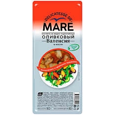 Коктейль из мидий подкоп. Оливковый в масле с томатами и пряными травами "MARE" 0,150 кг