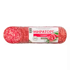 Колбаса полусухая Салями, охл, 280г/8шт/МИРАТОРГ