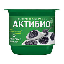 Актибио йогурт Чернослив 2,9% 130г