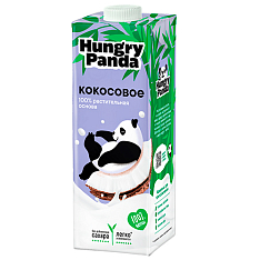 Напиток Hungry Panda у/паст. кокосовый 2,3% на растительном сырье 1л/12шт