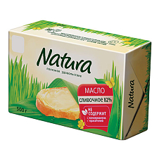 Масло Аrla Natura 82% 500 гр  (Россия)