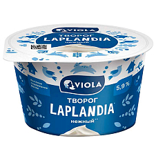 Творог мягкий Йогурт Laplandia м.д.ж. 5,9%, 180г
