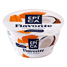 Десерт EPICA FLAVORITE с кокосом и миндалем 8,9% 130г