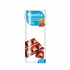 Молочный коктейль Novelia Шоколад 3,2% 0,2л