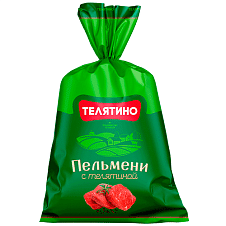 Пельмени с телятиной "Телятино" 800г/8шт Владимирский стандарт