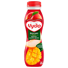 Йогурт Чудо  260г персик-манго-дыня 1,9%