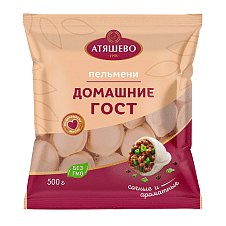 Пельмени Домашние ГОСТ 0,5 кг