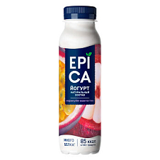 Йогурт питевой EPICA с маракуйей и мангостином 2,5% 260г