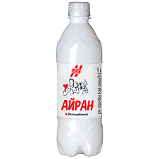 Напиток кисломолочный Айран "Фуд Милк" 0,3%  0,5л. пл/бутылка