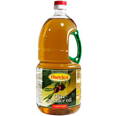 Масло оливковое IBERICA POMACE OIL, пл/б, 2л/6шт/Испания
