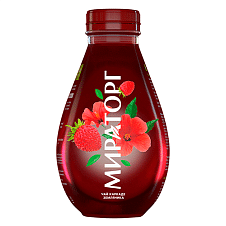 Чай каркаде земляника, 370мл/390г/12шт/МИРАТОРГ