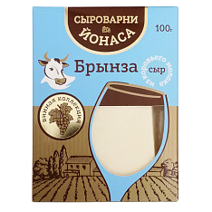 Сыр мягкий "Брынза" 50% 100г/Сыроварни ЙОНАСА