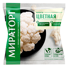 Капуста Цветная ЗАМ, 400г/10шт/МИРАТОРГ