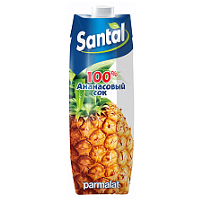 Сок Santal для д.п. ананасовый 1л Prisma
