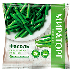 Фасоль стручковая рез. ЗАМ, 400г/10шт/МИРАТОРГ
