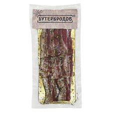 Мясной продукт из шпика свиного соленый, охл, "Сало по-Домашнему", 100г/12шт/Бутербродов