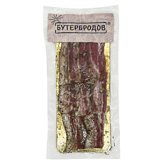 Мясной продукт из шпика свиного соленый, охл, "Сало по-Домашнему", 100г/12шт/Бутербродов