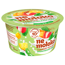 130г Nemoloko продукт соевый Тропический микс с пробиотиками, витаминами и мин. веществами