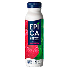 Йогурт питевой EPICA с малиной и базиликом 2,5% 260г