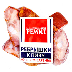 Ребрышки к пиву к/в в/у (шт. 300 г) Ремит