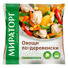 Овощи по-деревенски ЗАМ, 400г/10шт/МИРАТОРГ