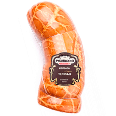 Колбаса вареная Телячья, в/с, в/у, в синюге, вес 2,2кг/4,4кг/ТД Рублевский