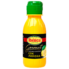 Заправка салатная IBERICA Сок из лимона 0,125л/12шт/Испания