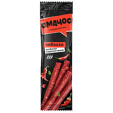 Колбаски с/к "Чибаско" 70г Смачос Дым Дымыч