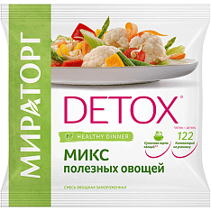 Микс полезных овощей ЗАМ, 400г/10шт/МИРАТОРГ