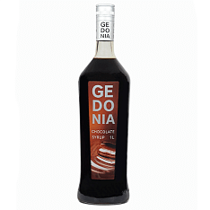Сироп Шоколад стеклянная бутылка 1л/6шт GEDONIA