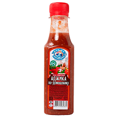 Соус Аджика по-домашнему (бут. квадрат), 220г/12шт ТМ Холодушка