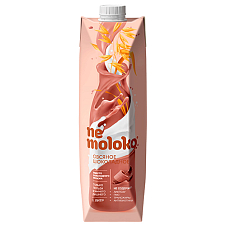 1л "NeMoloko" напиток Овсяный Шоколадный обогащённый кальцием и витамином В2