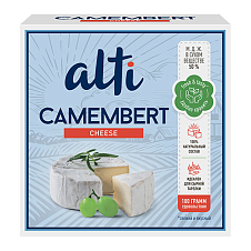 Сыр "Камамбер" (продукт пастеризован) ТМ Alti м.д.ж. в с.в. 50% 100г