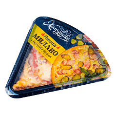 Пицца "МИЛАНО" с курочкой и беконом, 160г/21шт ТМ Холодушка