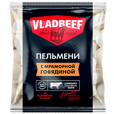Пельмени из мраморной говядины "VLADBEEF" 430г/18шт Владимирский стандарт