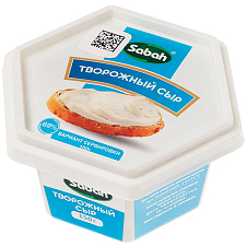 Сыр "Творожный" с м.д.ж. в сухом веществе 69%, 150г Sabah