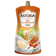 Соус майонезный Лук со сметаной 42%, 233г/10шт/ТМ Астория