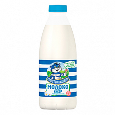 Молоко Простоквашино пастеризованное 2.5% 930г