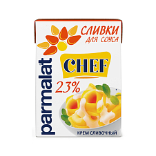 Сливки Parmalat Chef для соуса у/паст. 23% 200г Brik